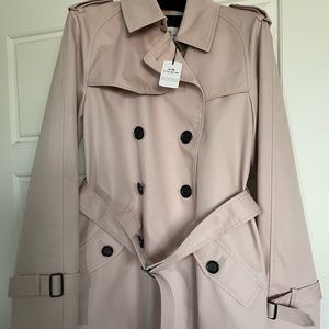 Coach Women's Trench Coat in Light Pink